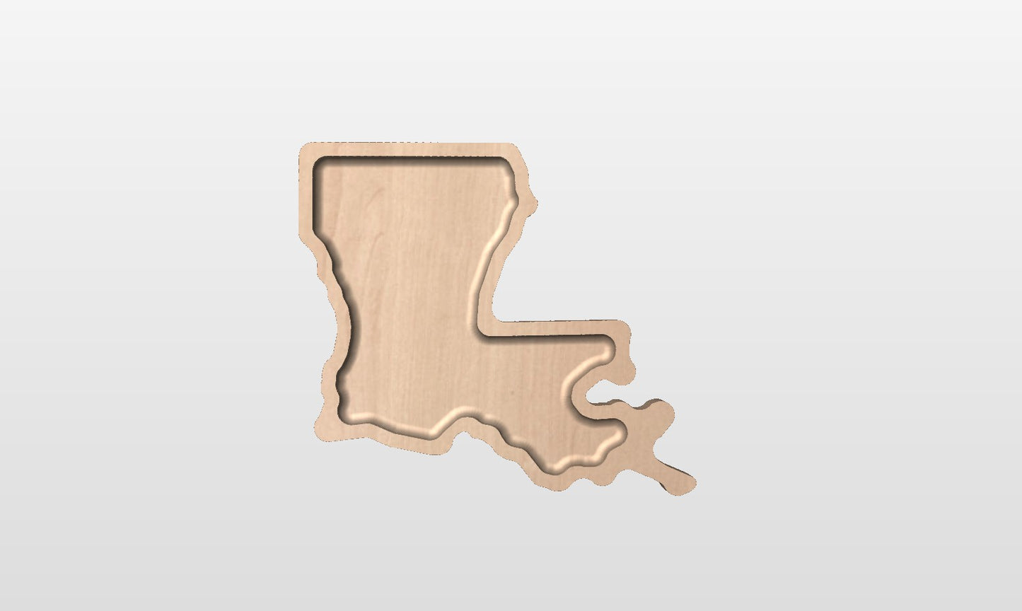 Louisana State Tray