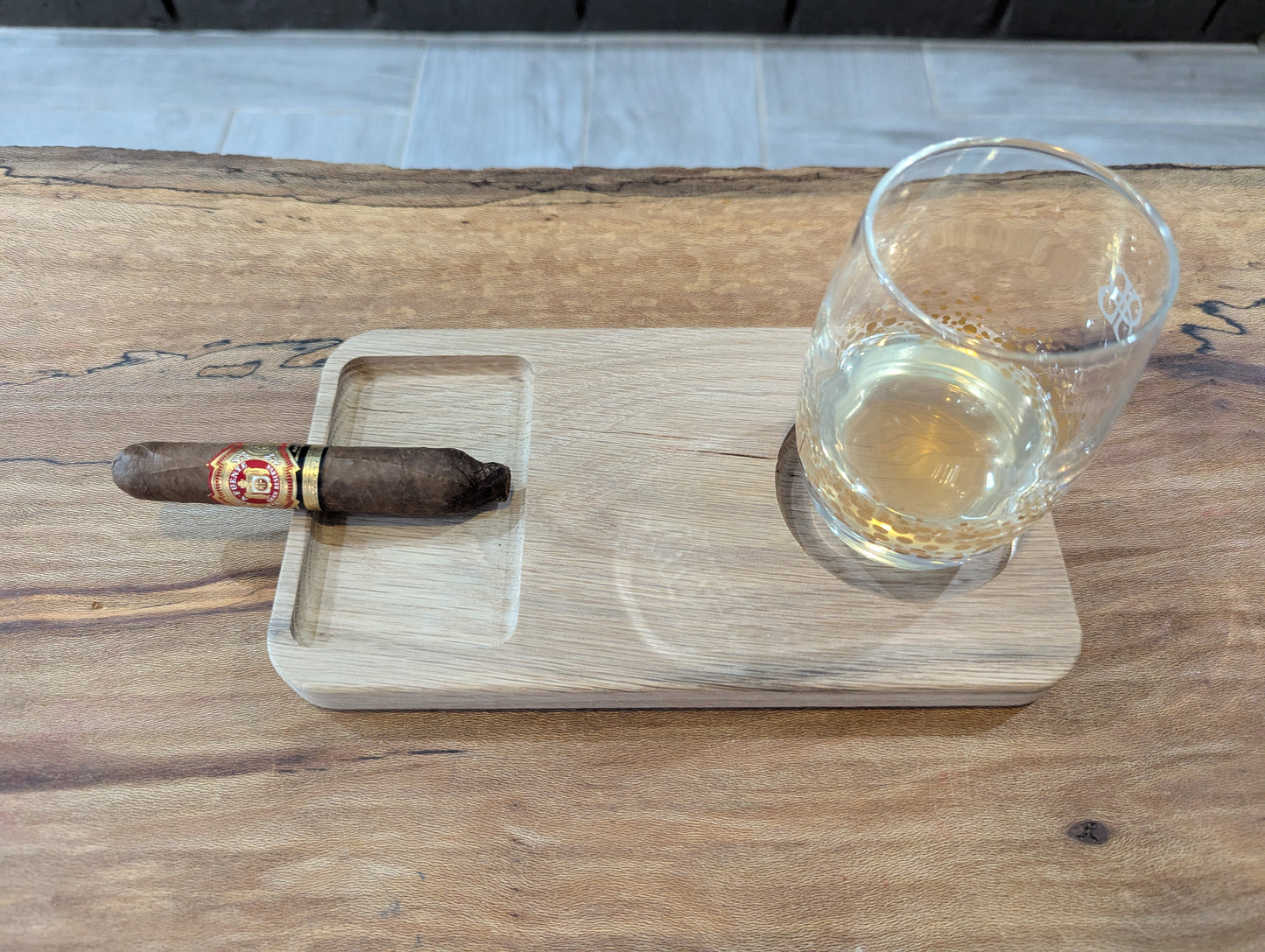 Whiskey Cigar Trays