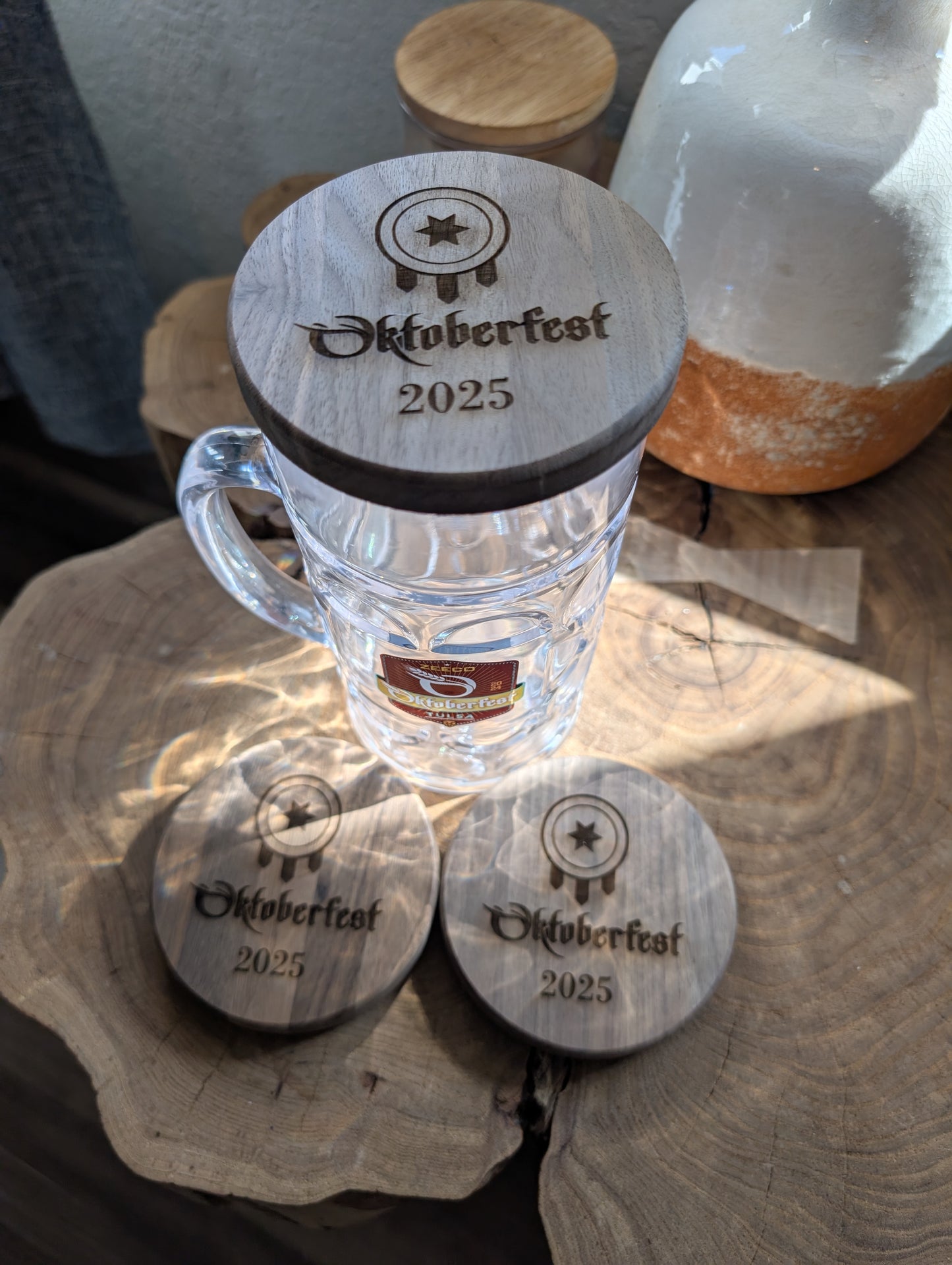 Tulsa Oktoberfest Bierdeckel