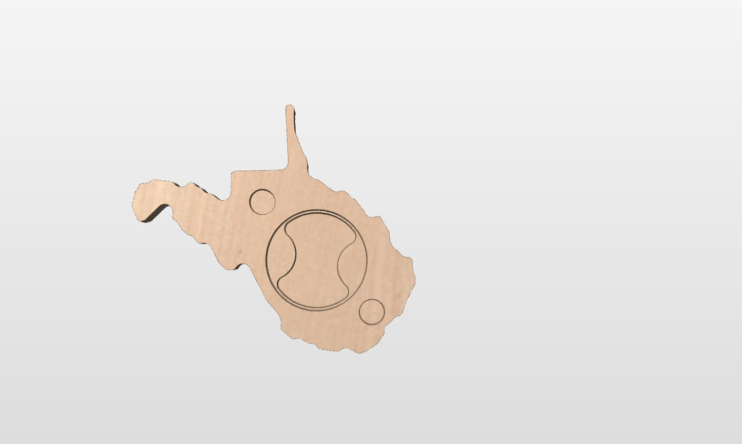 West Virginia Bottle Opener