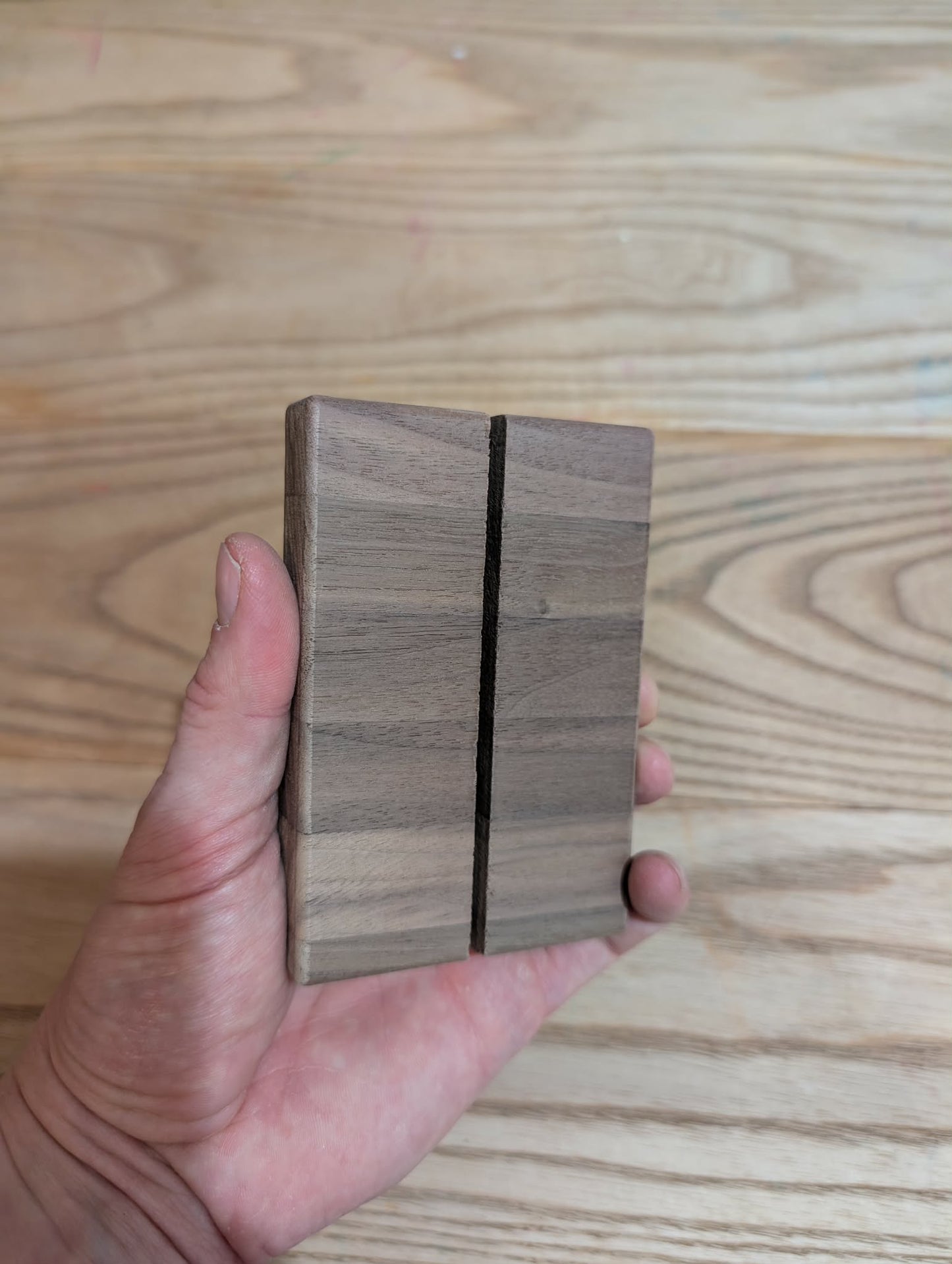 Black Walnut Acrylic Base