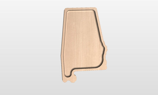 Alabama State Tray