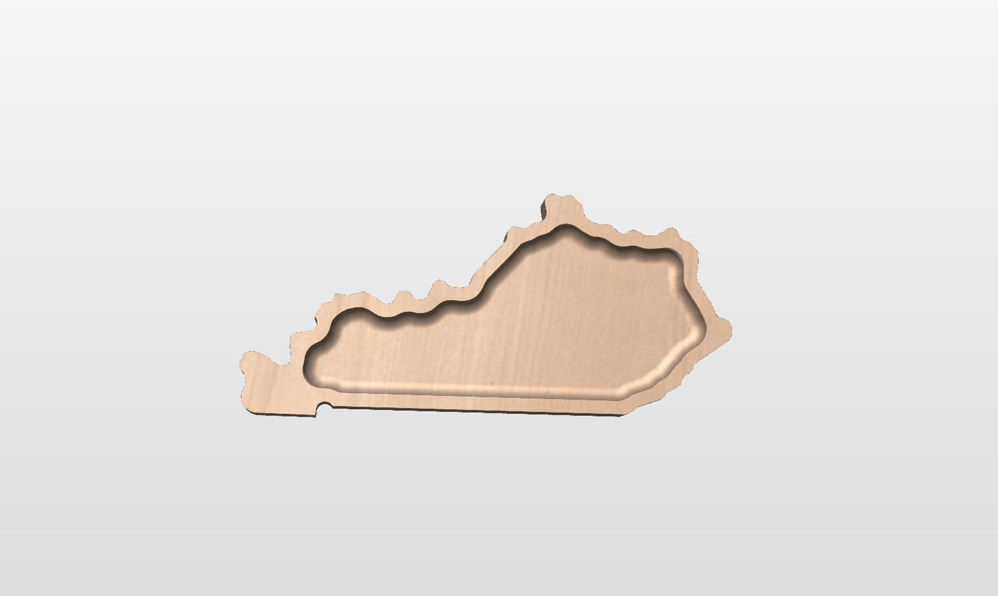 Kentucky State Tray