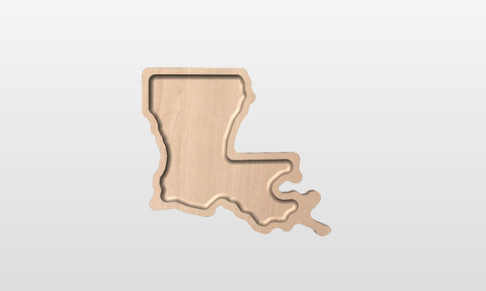 Louisana State Tray