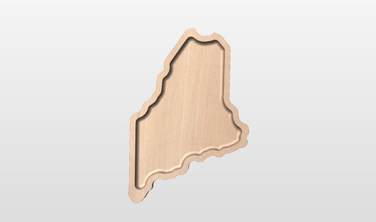 Maine State Tray