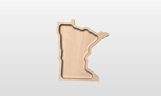 Minnesota State Tray