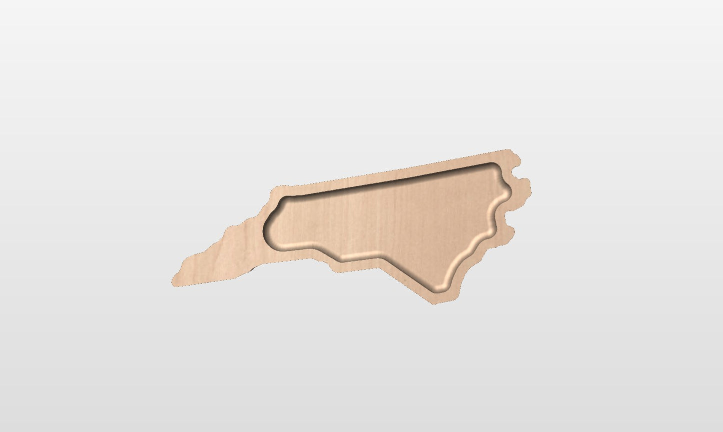 North Carolina State Tray