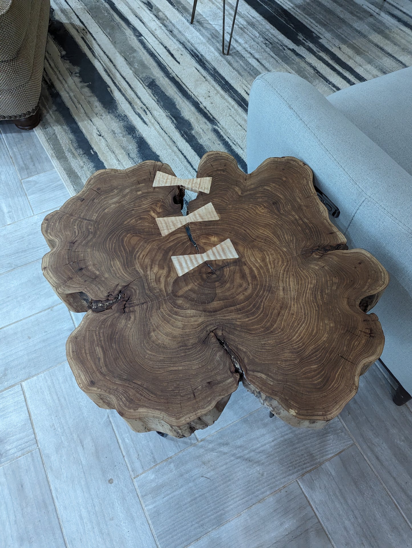 Elm Cookie End Table