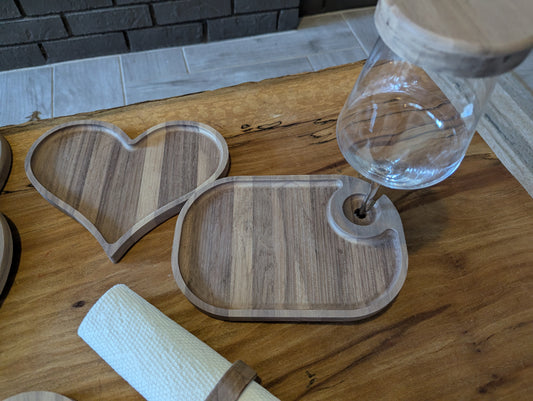 Wine Glass Charcuterie Board