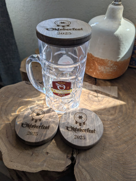 Tulsa Oktoberfest Bierdeckel