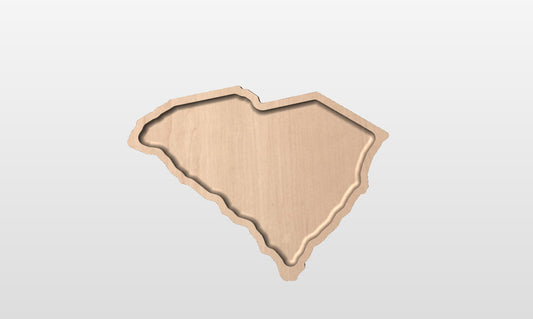 South Carolina State Tray