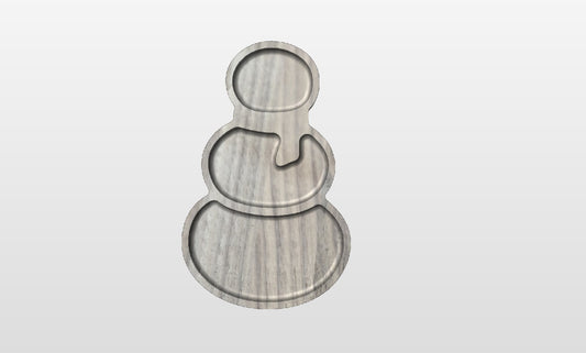 Snowman Tray