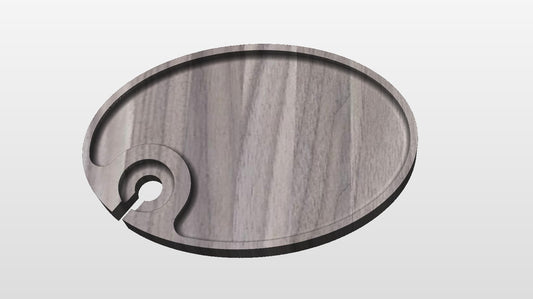 Wine Glass Charcuterie Board