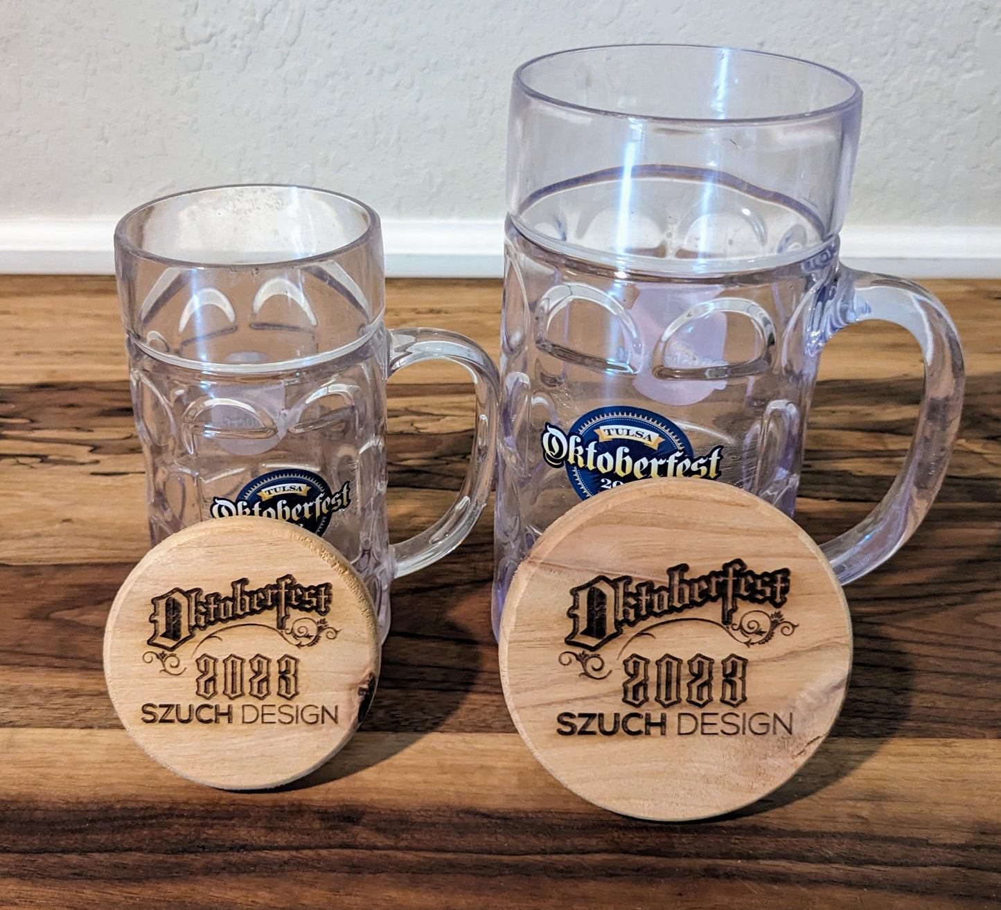 Beirdeckel Tulsa Oktoberfest 2023 (One fits both mugs!)